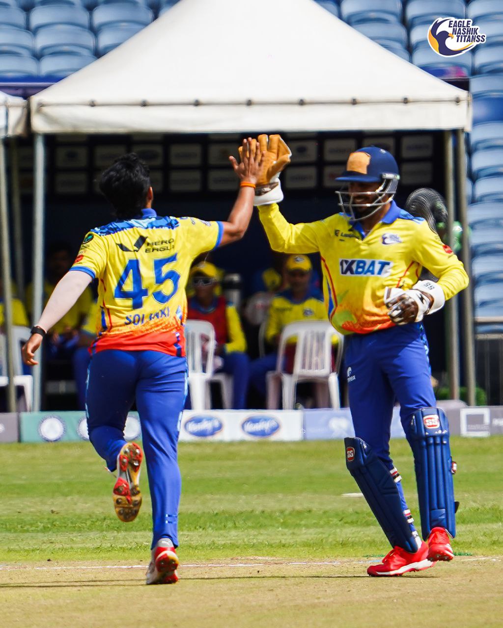 Eagle Nashik Titans MPL 2025 Match at MCA Stadium