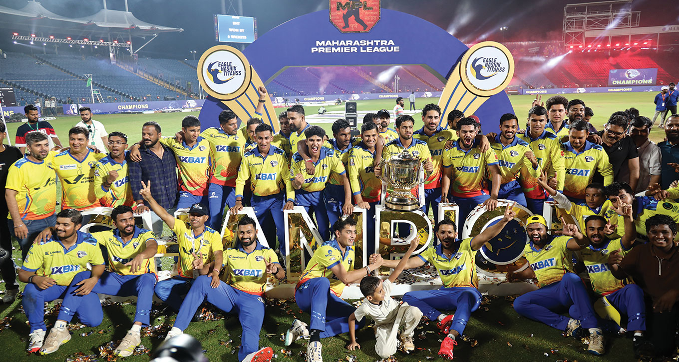 Eagle Nashik Titans MPL 2025 Match at MCA Stadium 5