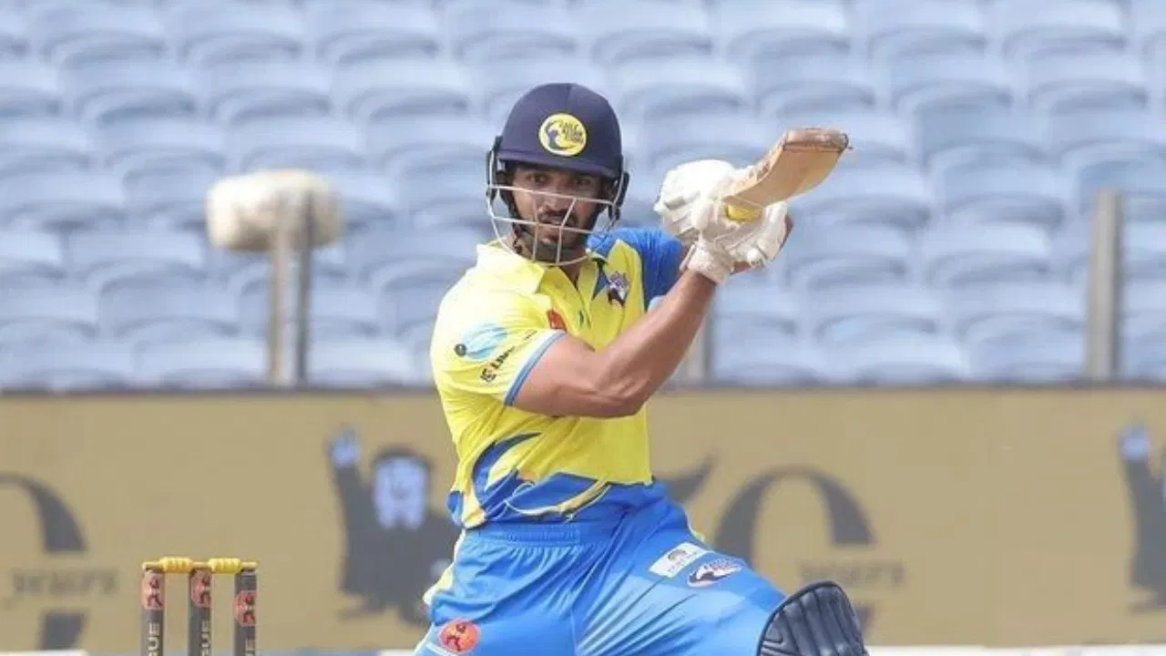 Eagle Nashik Titans MPL 2025 Match at MCA Stadium Won the match by hitting 5 sixes in one over, this Indian player created havoc like Rinku Singh.