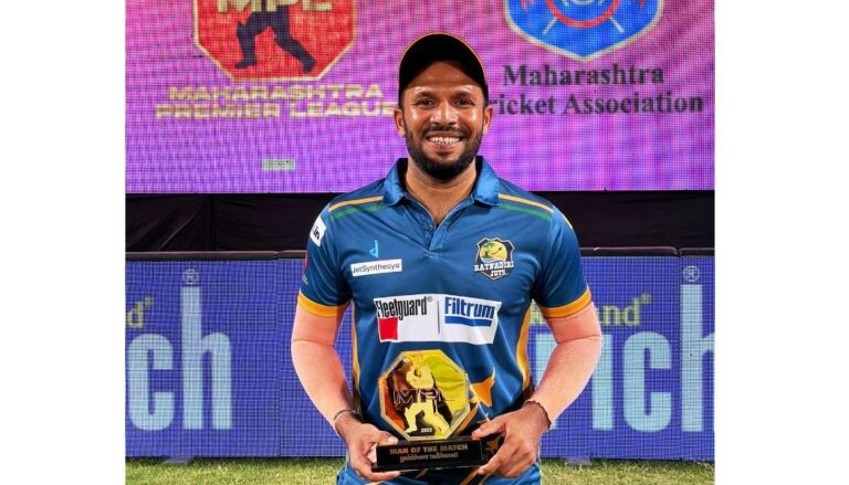 Eagle Nashik Titans MPL 2025 Match at MCA Stadium Azim Kazi stars as Ratnagiri thump Nashik Ratnagiri Jets and Eagle Nashik Titans reach playoffs of Shriram Capital Maharashtra Premier League.